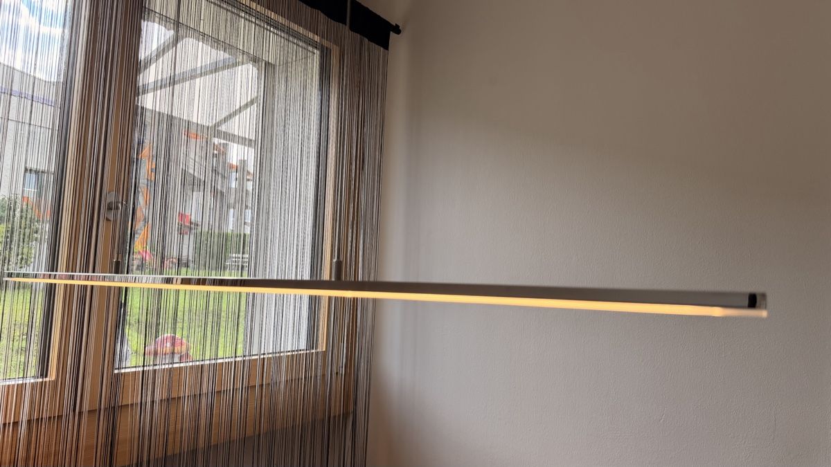 Lustres & lampes de plafonds: Moderne Esszimmerlampe, chrom – D'occasion à Dübendorf par Scuba_gaby 1