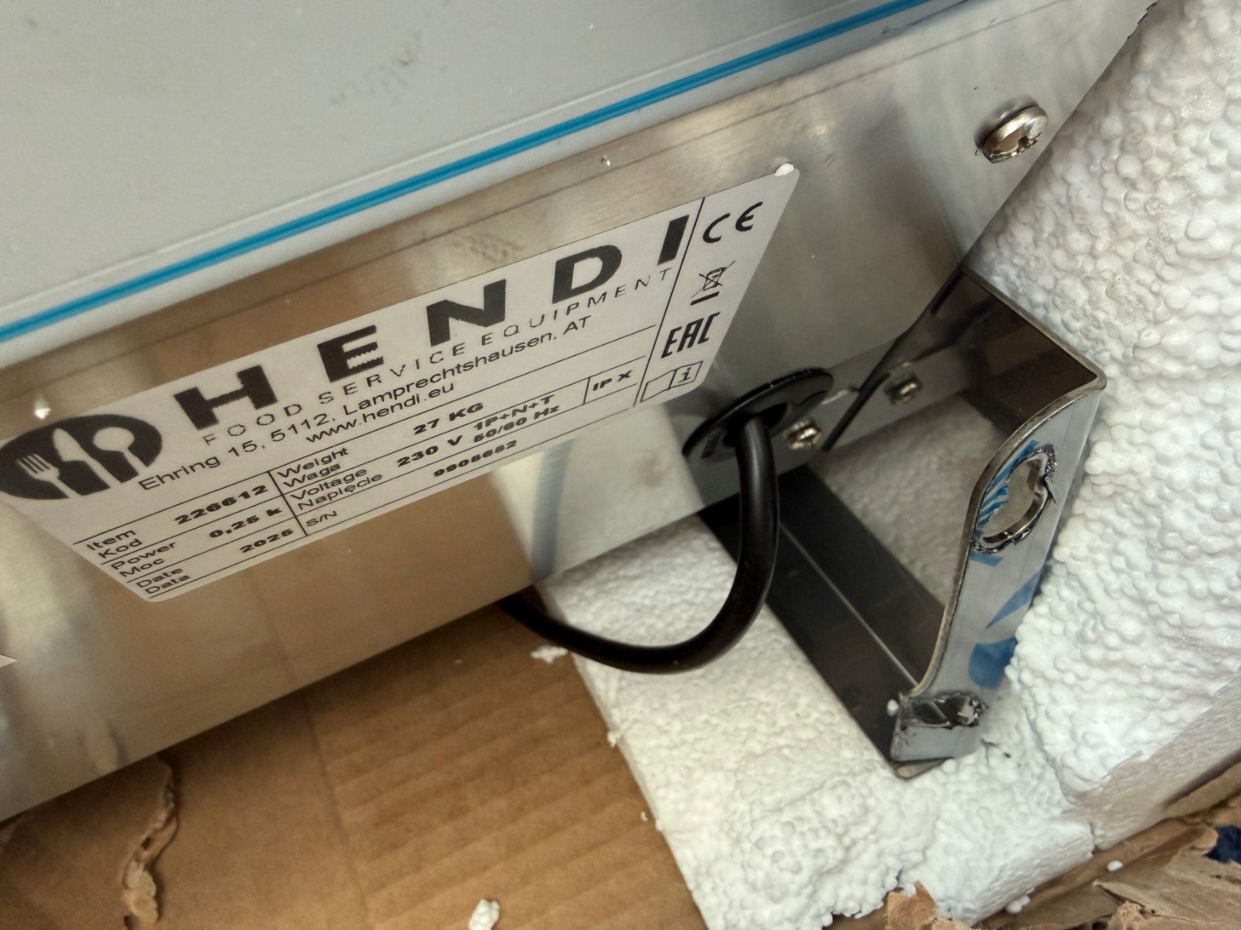 Elettrodomestici da cucina: Teigroller elektrisch 500 - Hendi – Nuovo (secondo la descrizione) da Wängi venduto da SPCSHOP 2