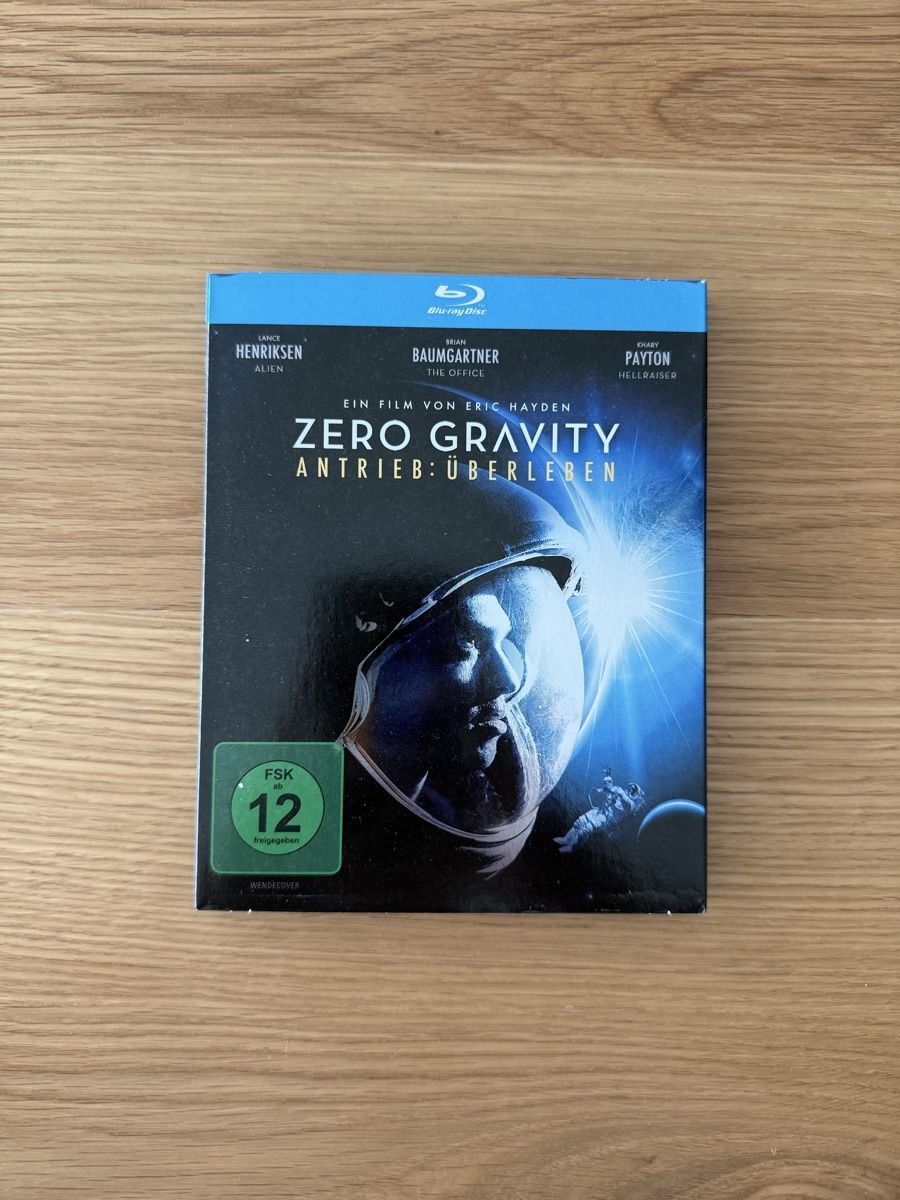 Tutti i DVDs: Zero Gravity - Antrieb: Überleben - Blu-Ray - Top Zustand! – Usato da Diepoldsau venduto da bithappens