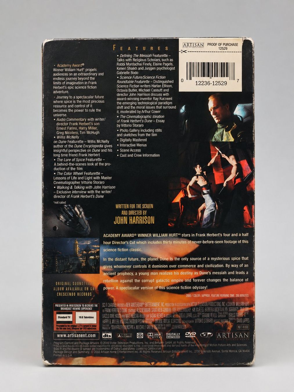 Tutti i DVDs: Dune Special Edition Director's Cut 3-Disc DVD Set – Usato da Männedorf venduto da Rueiva 3