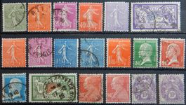 Frankreich ex. Kat. 160-238 */gest. 1926/29