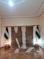 Tapis Marocain en laine, fait Main