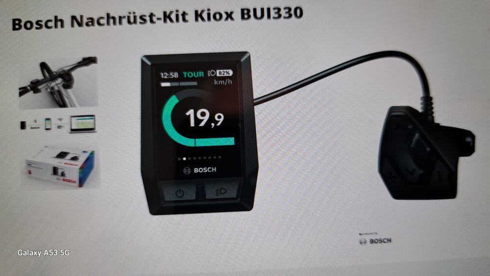 Bosch Kiox Display Zentraleinheit BUI330 - 1270016821 - schw | Acheter ...