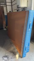 Nidersprungmatte 200x160x16 blau/orange/gelb