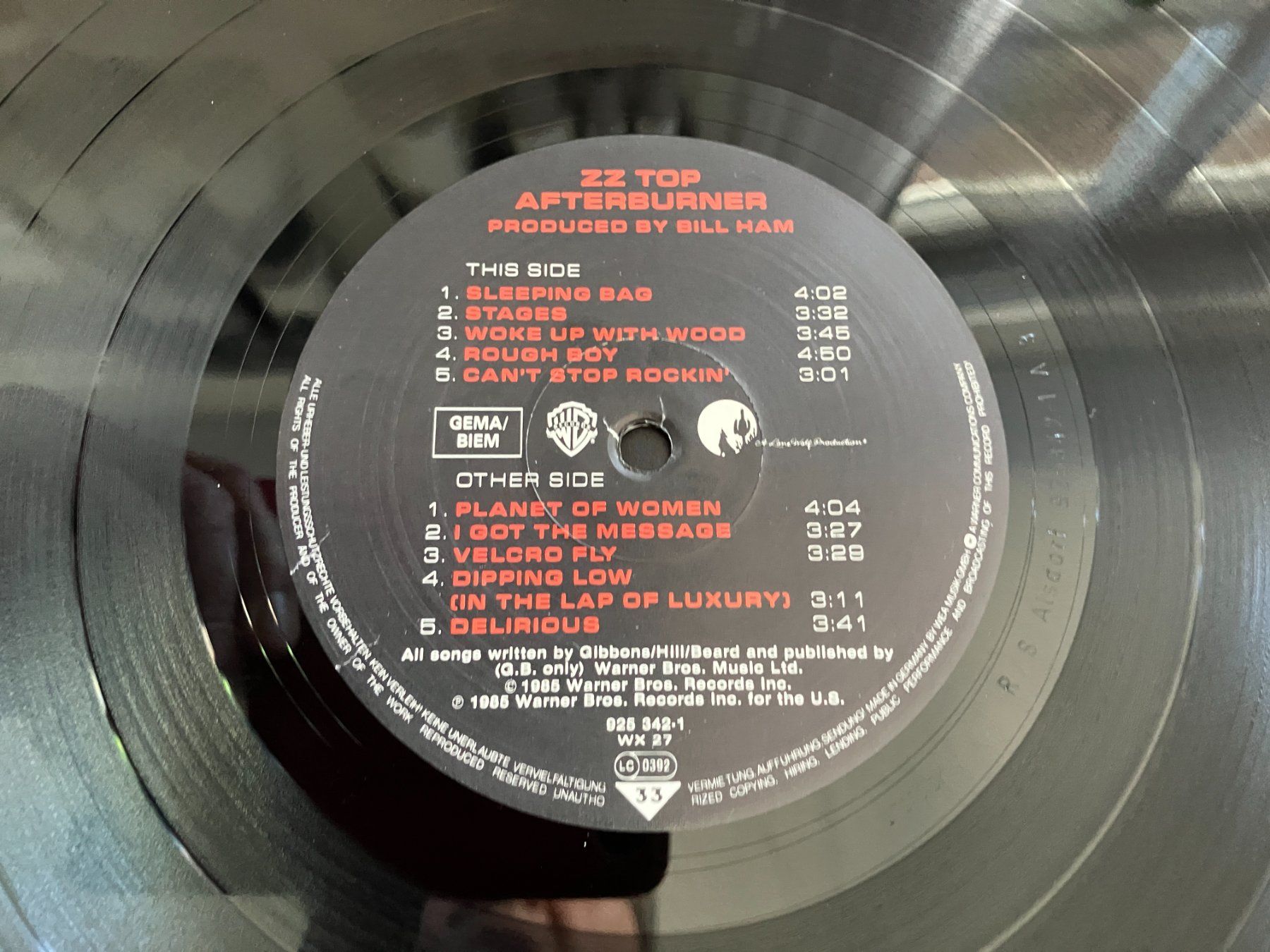 Schallplatten: ZZ Top – Gebraucht aus Aarwangen von Jukebox3 6