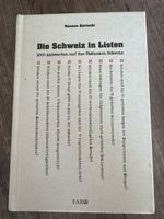 Die Schweiz in Listen Hannes Bertschi neuwertig