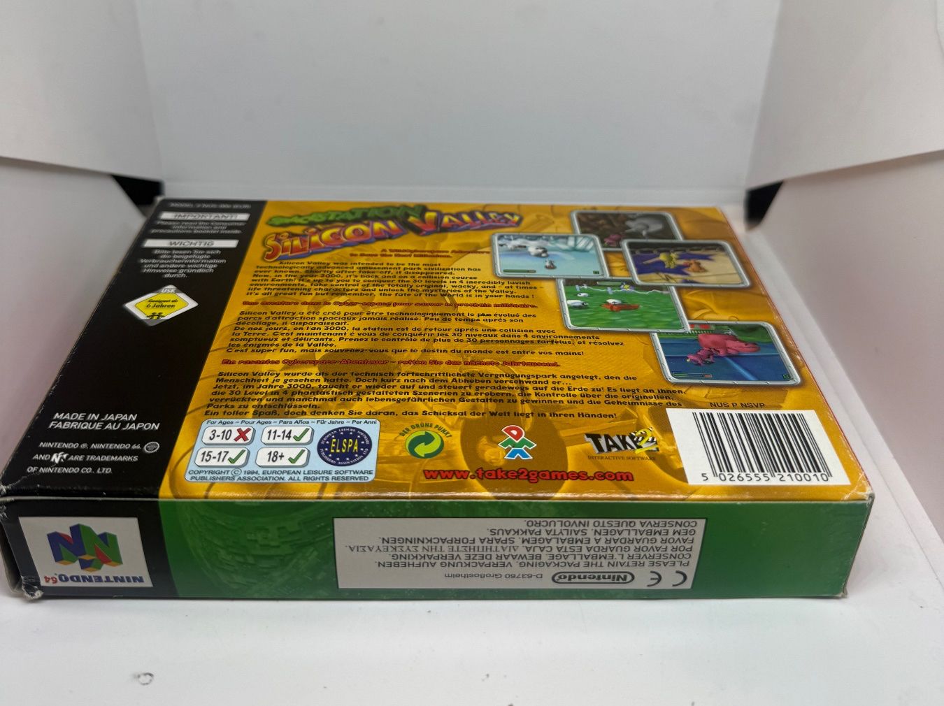 Nintendo Giochi: Spacestation Silicon Valley N64 Nintendo OVP – Usato da Dietlikon venduto da NESFEVER 1