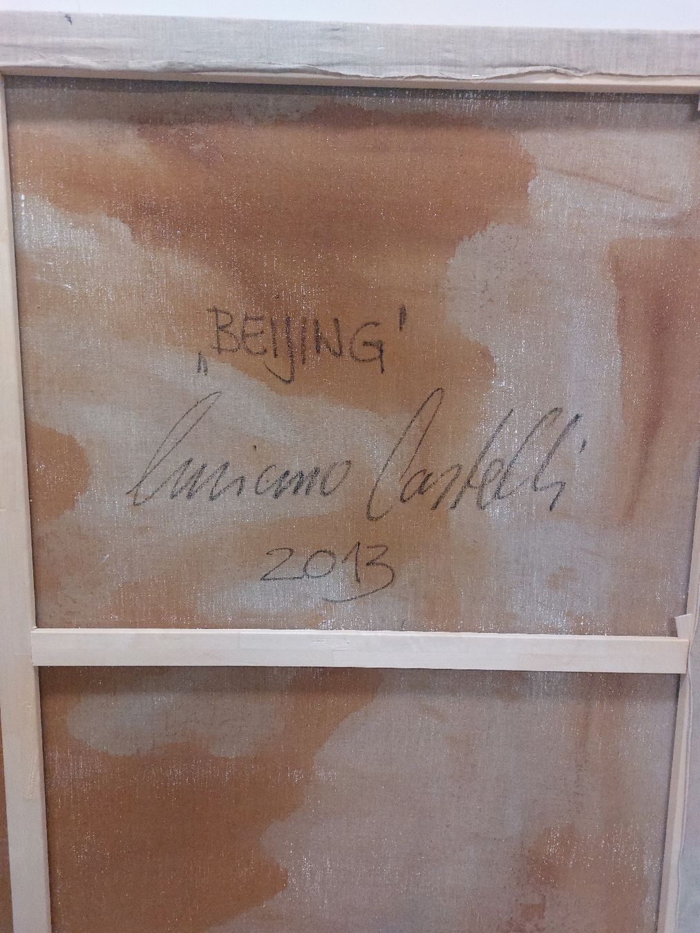 Dipinti: Original Ölgemälde "Beijing" von Luciano Castelli, 2013 – Usato da Kriens venduto da ogr_xns7 3