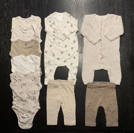 Baby-Kleiderpaket Gr. 62 – H&M, C&A 9 Teile