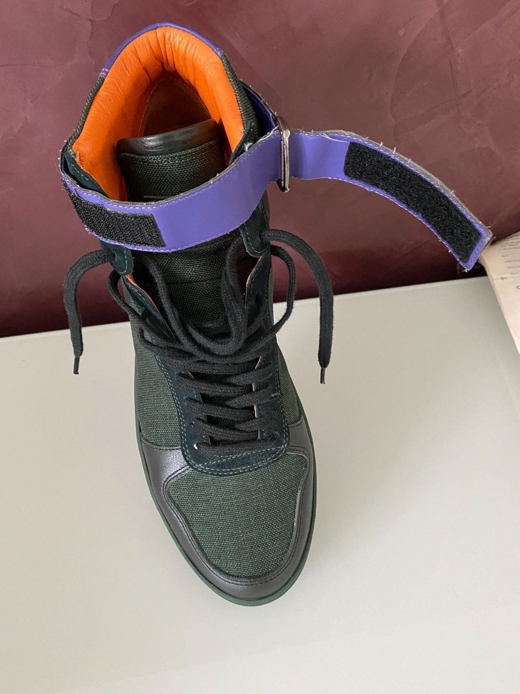 Etro Scarpe da uomo: ETRO  Stiefel mit Kontrastdetail Gr 43 – Nuovo (secondo la descrizione) da Volketswil venduto da praxis12 2