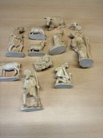 Krippenfiguren Set aus Holz naturbelassen guter Zustand