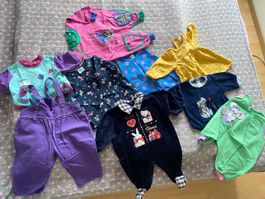 Baby Kleider Paket 9 Teile 62/68
