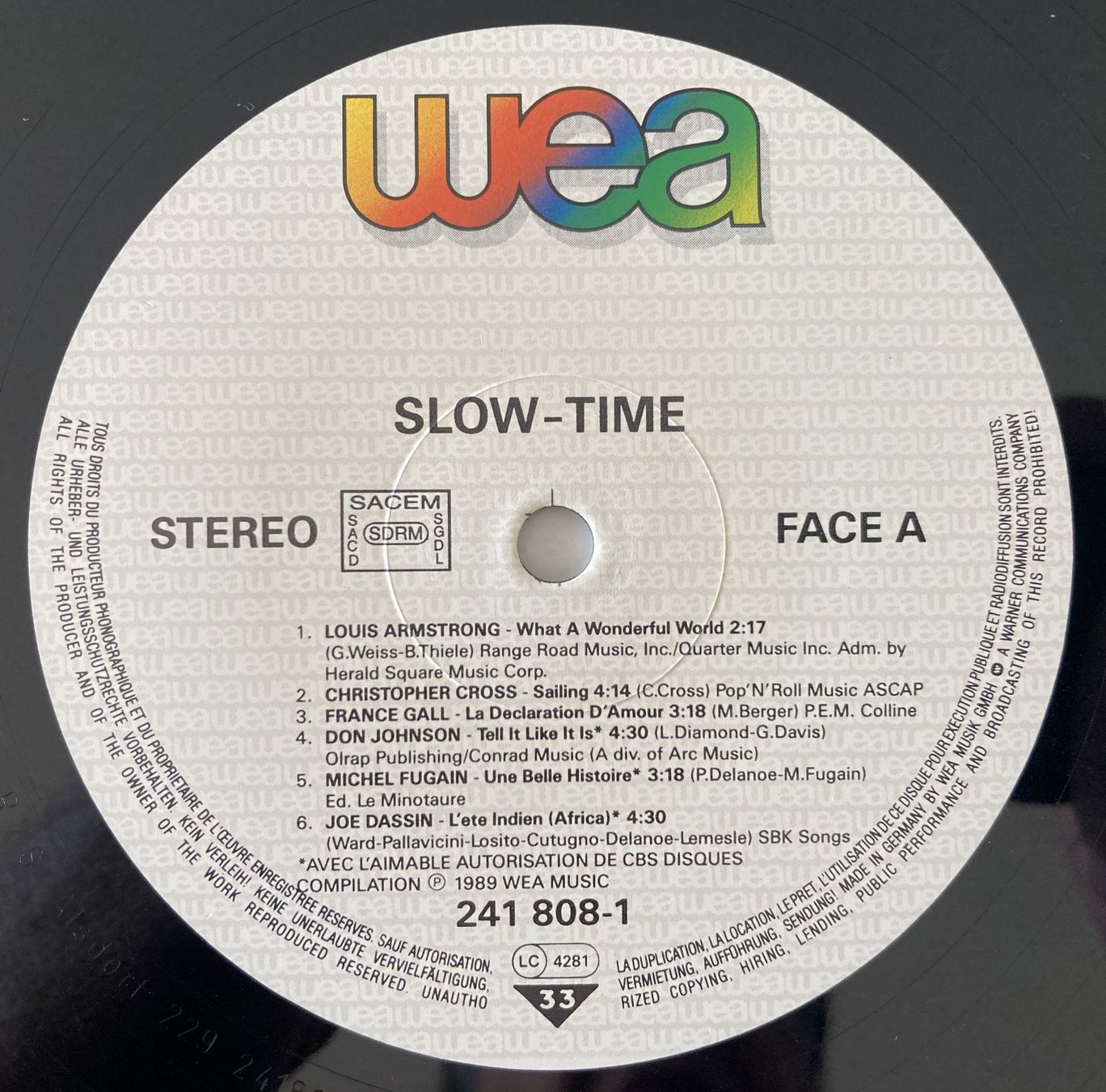 Dischi in vinile: DIVERS ARTISTES - SLOW-TIME – Usato da Bottens venduto da hotter-than-hell 2