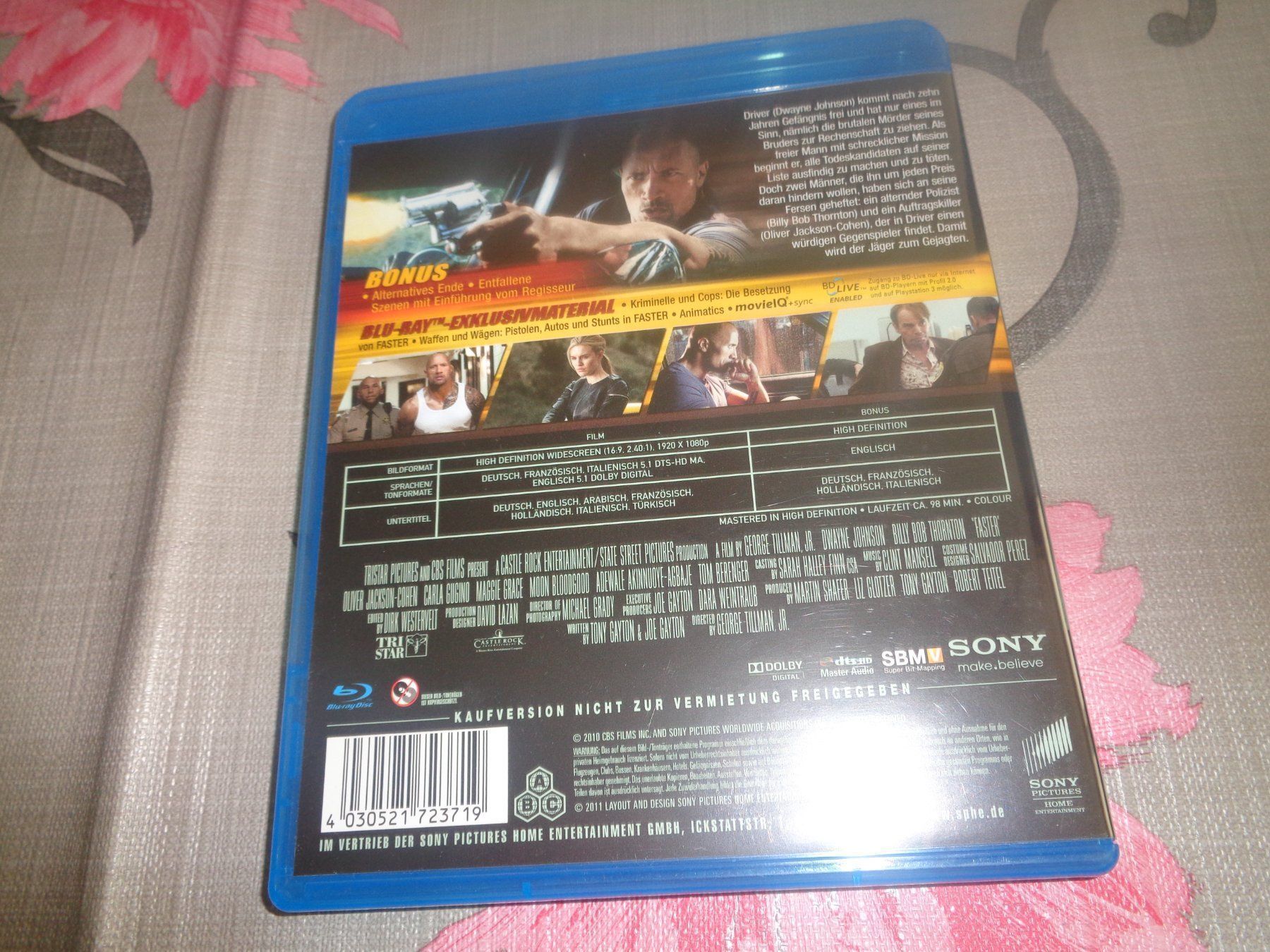 Alle DVDs: Faster (BLU-RAY) – Gebraucht aus Olten von Disc-Verkauf 2