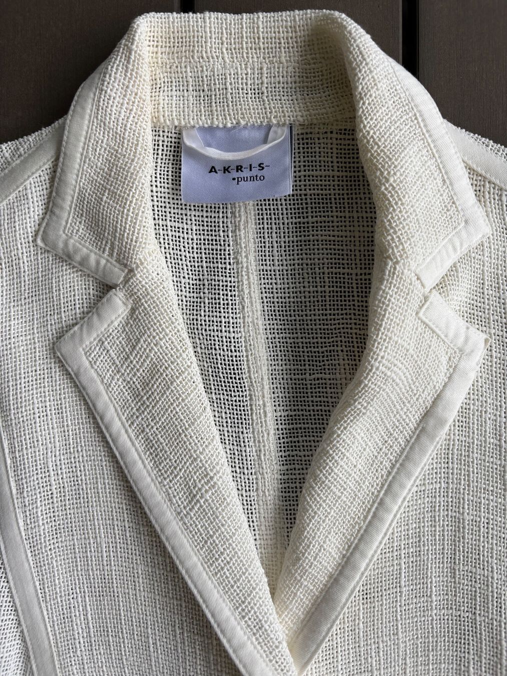 Akris Giacche: Akris Punto Blazer, Gr. 42, beige – Usato da Ebnat-Kappel venduto da Molton 5
