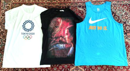 3 verschiedenen T-Shirts 3 T-shirt differentes magliette div