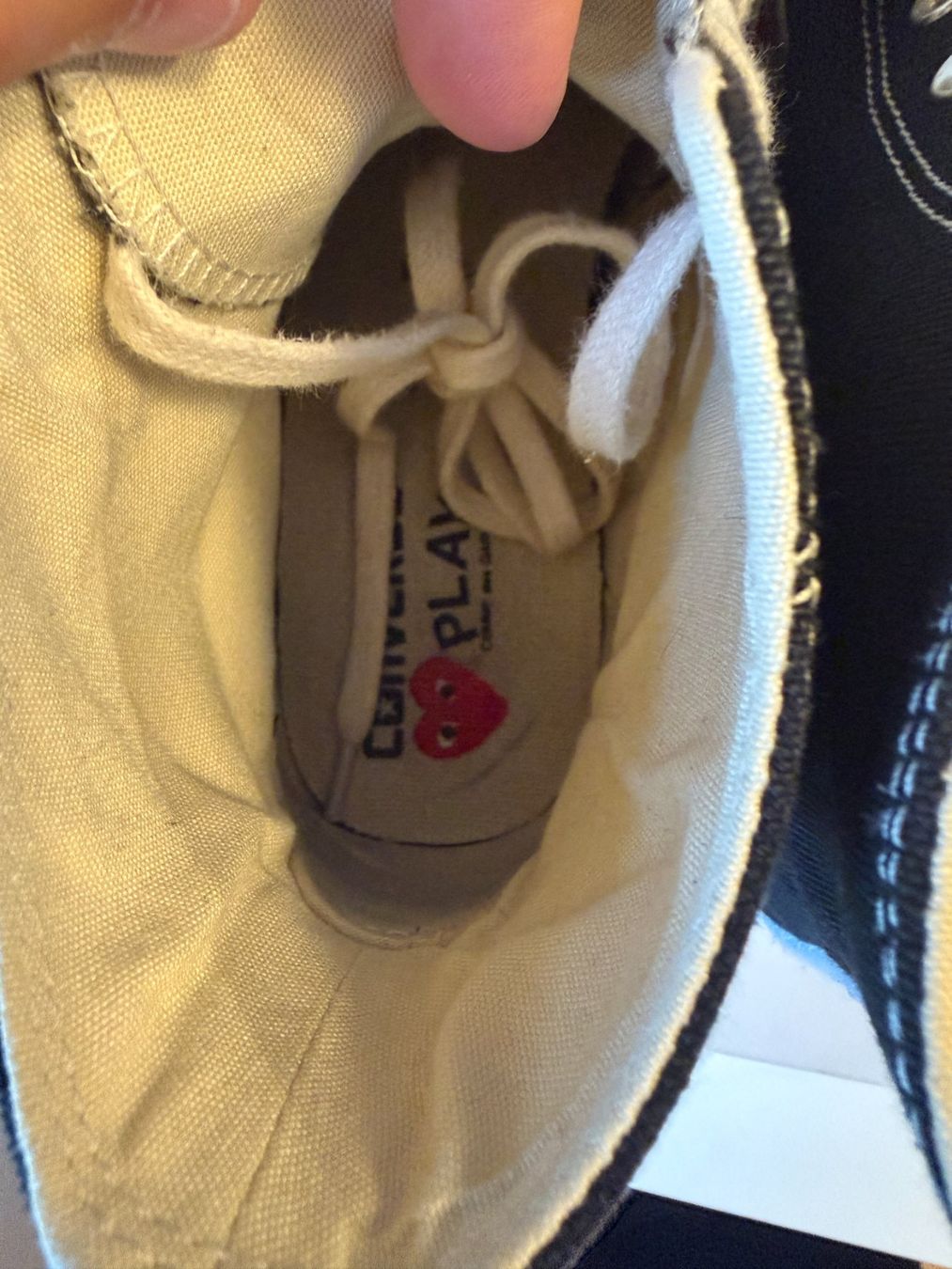 Converse Herrenschuhe: Converse Chuck CDG Play – Gebraucht aus Ennenda von KUROI14 4