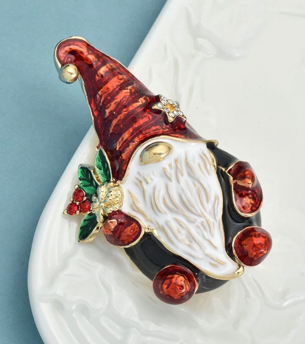 Spille & Fermagli: Brosche Zwerg (Weihnachten) – Nuovo (secondo la descrizione) da Gams venduto da Mariawicca 1