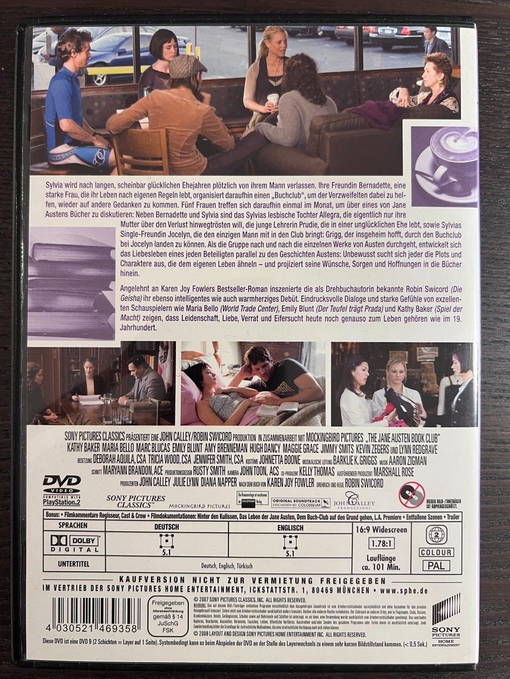Tutti i DVDs: Der Jane Austen Club – Usato da Zürich venduto da FilmFreunde 1