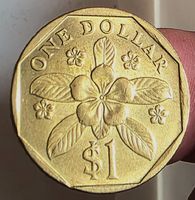 SINGAPUR 1 DOLLAR 1989