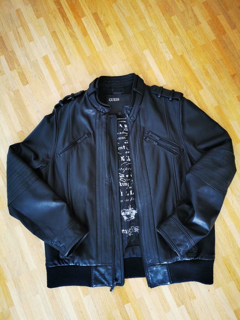 Guess Vestes: Guess Lederjacke  Herren – D'occasion à Adligenswil par sasa_be