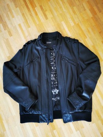 Guess Lederjacke  Herren