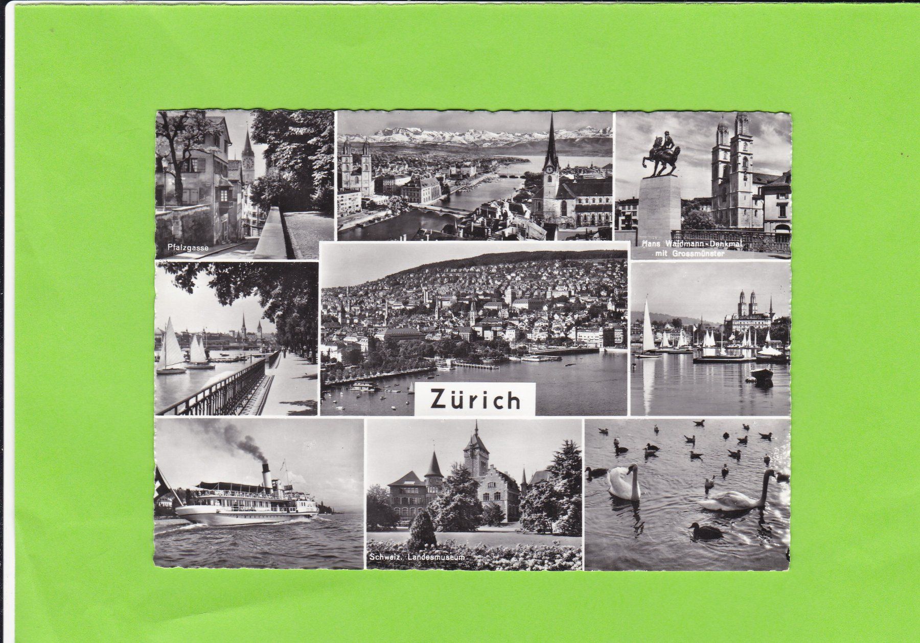 Cartoline postali: Zürich--MBK – Usato da St. Peterzell venduto da neckertal