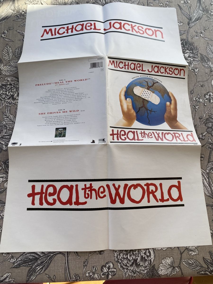 Dischi in vinile: Michael Jackson Heal the World 7" Vinyl Special Edition – Usato da Embrach venduto da bea_8424 7