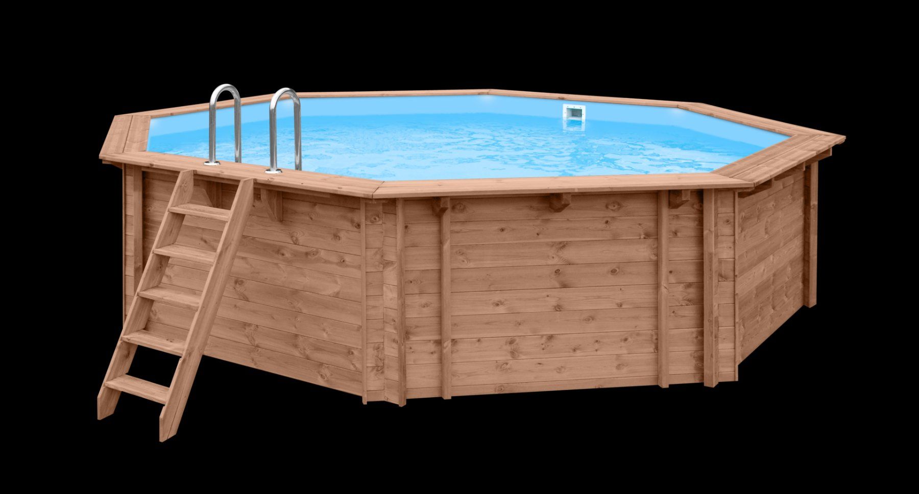 Piscine: Swimming Pool Kokoma Beach 560 cm Durchmesser 8-eckig – Nuovo e nell'imballaggio originale da Diepflingen venduto da Der_billige_max