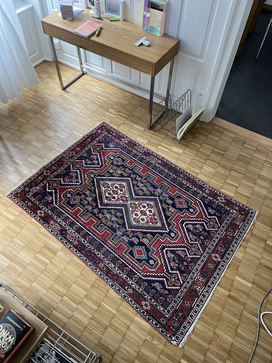 Tappeti: Orientteppich mit Muster dunkelrot – Usato da St. Gallen venduto da AlixH 1