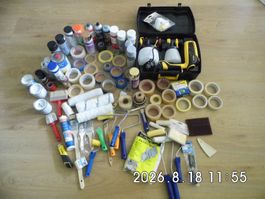 Maler Equipments mit Wagner Spritzpistole