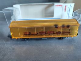Märklin Güterwagen Gold Hbils Spanisch Brötli,guter Zustand