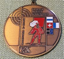 O503  Abzeichen Schützen Gr. Meisterschaft 1989 SABS Schweiz