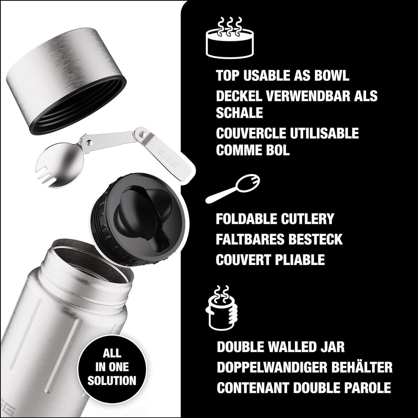 Sigg Contenitori & Simili: SIGG Speisegefäss Gemstone selenite 0.75 L – Nuovo e nell'imballaggio originale da Kägiswil venduto da nick333 1