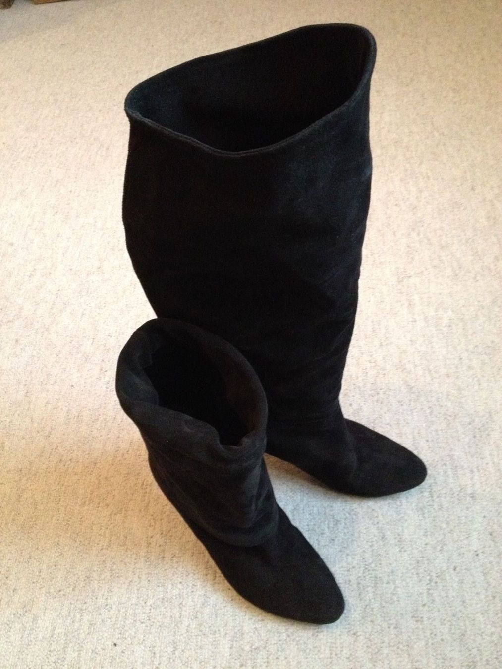 Damenschuhe: Bottes noir Vintage  "Sigerson  Morrison" Stiefel – Gebraucht aus Echandens von pepite30 1