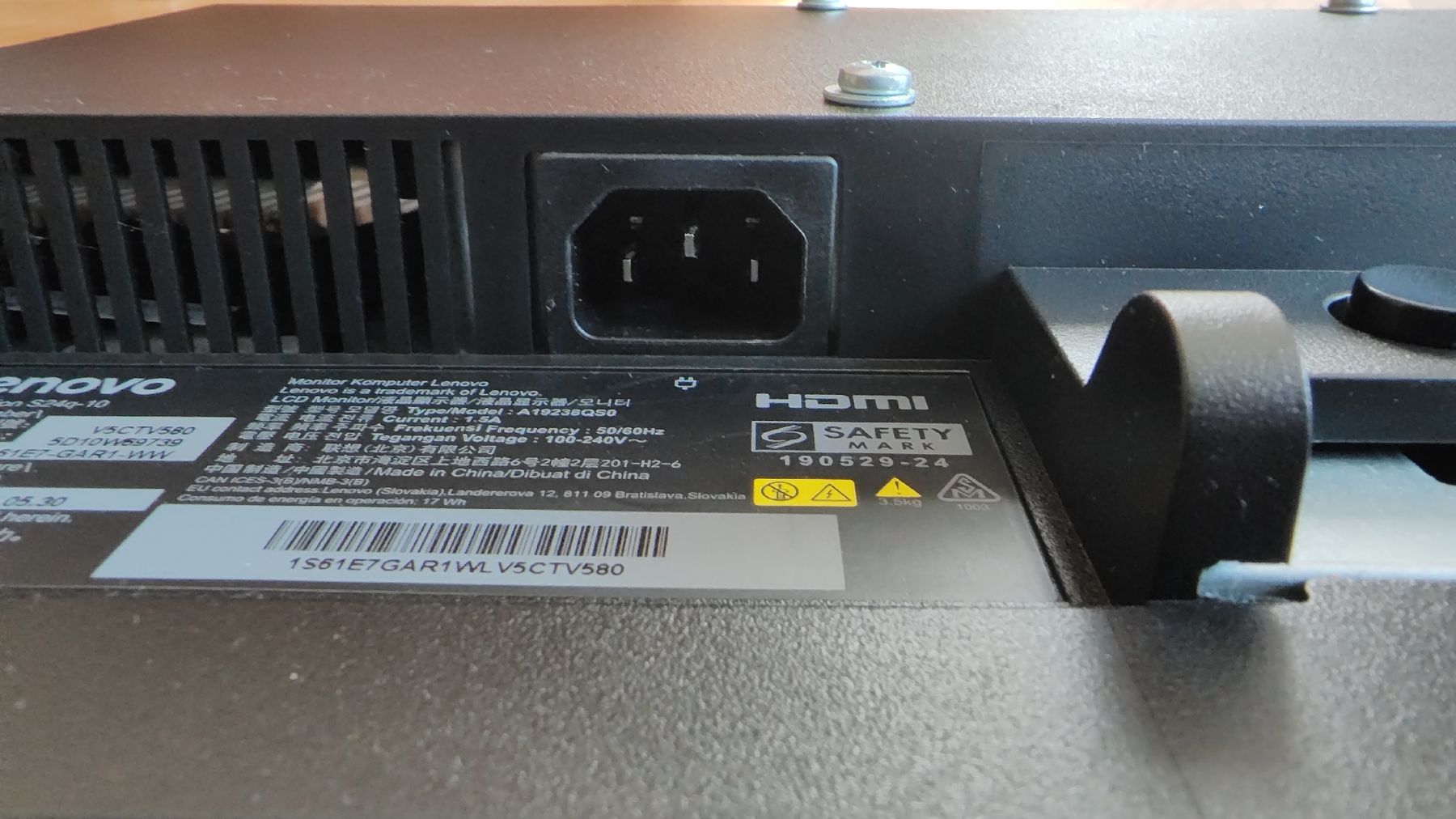 Lenovo Monitor: Lenovo ThinkVision S24q-10 – Nuovo (secondo la descrizione) da Erstfeld venduto da an_zimmi 6