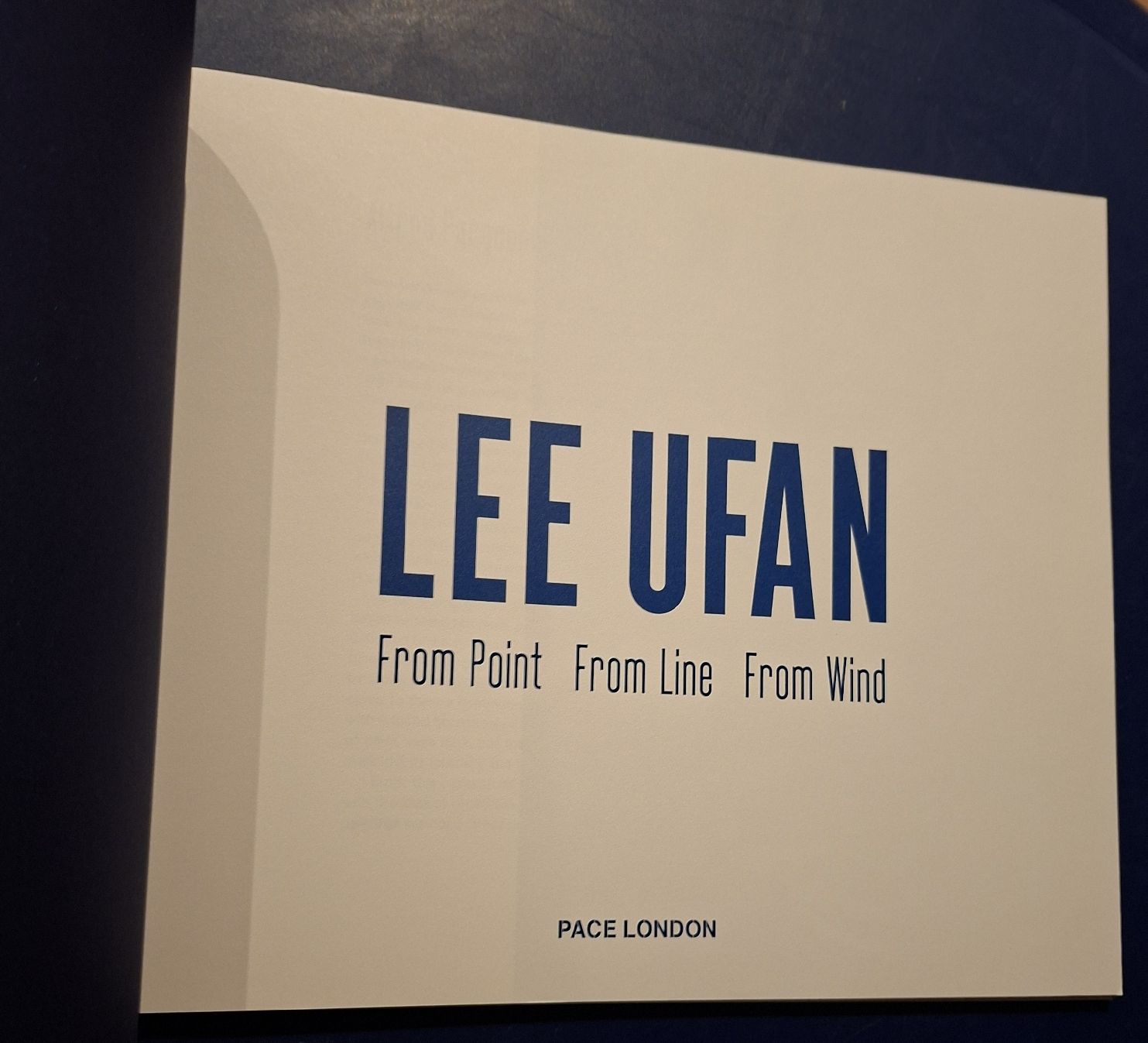 Bücher: Lee Ufan From Point From Line From Wind Pace London Buch – Neu (gemäss Beschreibung) aus Niederglatt ZH von Siegfried67 1