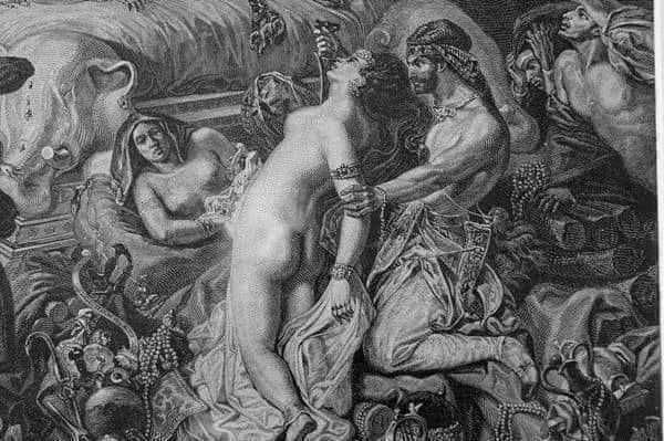 Incisioni: Sardanapale - nach Eugène Delacroix – Usato da Geroldswil venduto da ARTEFACTO 2