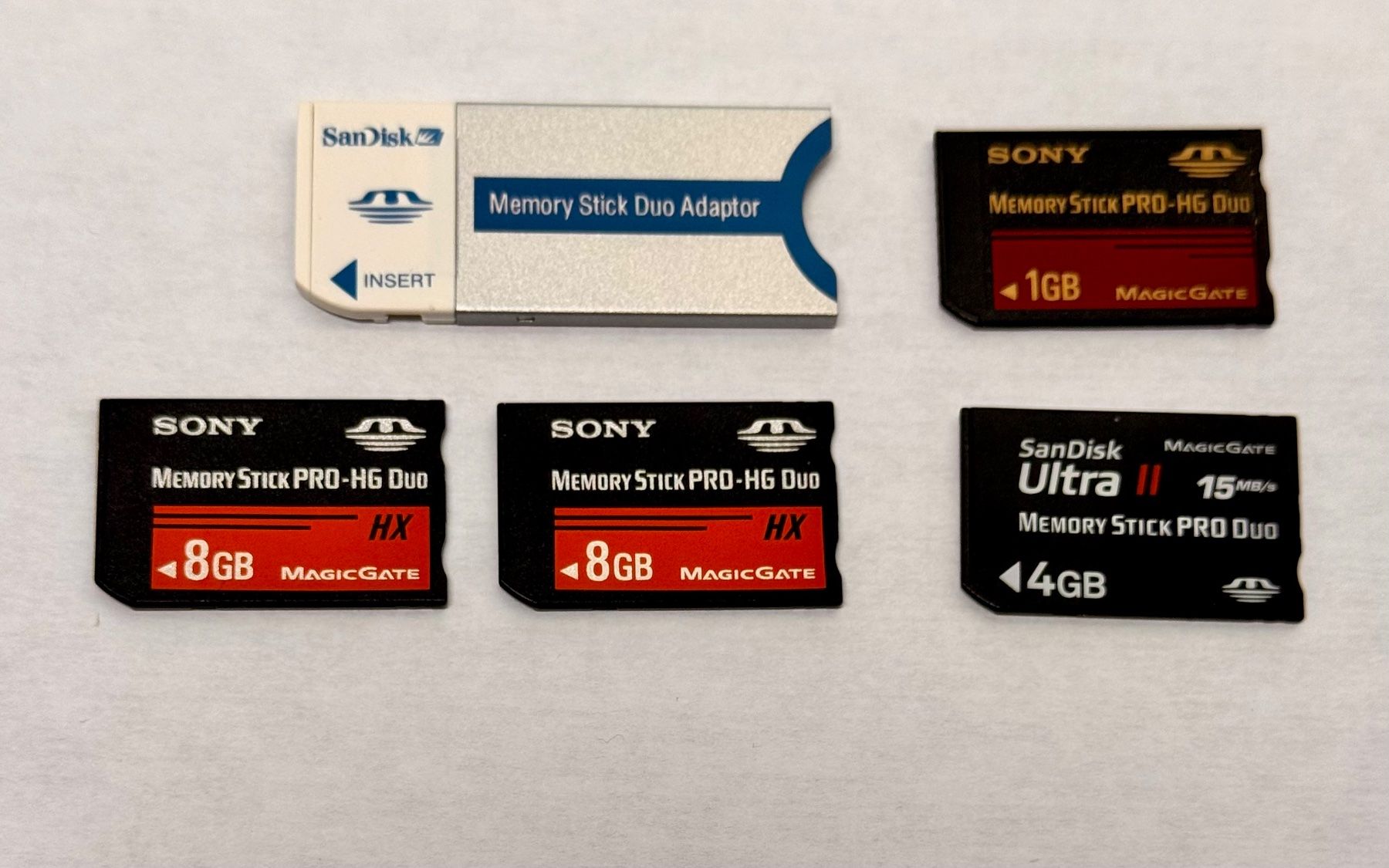 Sony Schede di memoria: Sony Memory Sticks Pro 8,4,1 GB – Usato da Hermetschwil-Staffeln venduto da Mobile2013 2