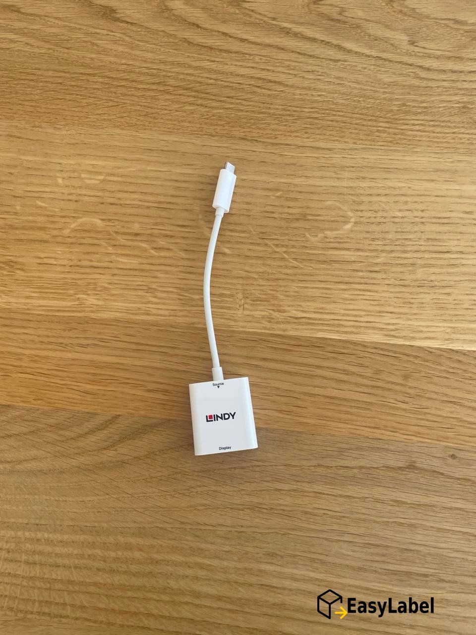 Kabel: DisplayPort/Usb-C Adapter, ca 20 cm. Lieferung gratis – Gebraucht aus Glattpark(Opfikon) von easylabel