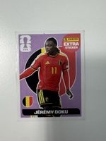 Panini WM 2026 Jérémy Doku EXTRA STICKER VIOLETT / PURPLE