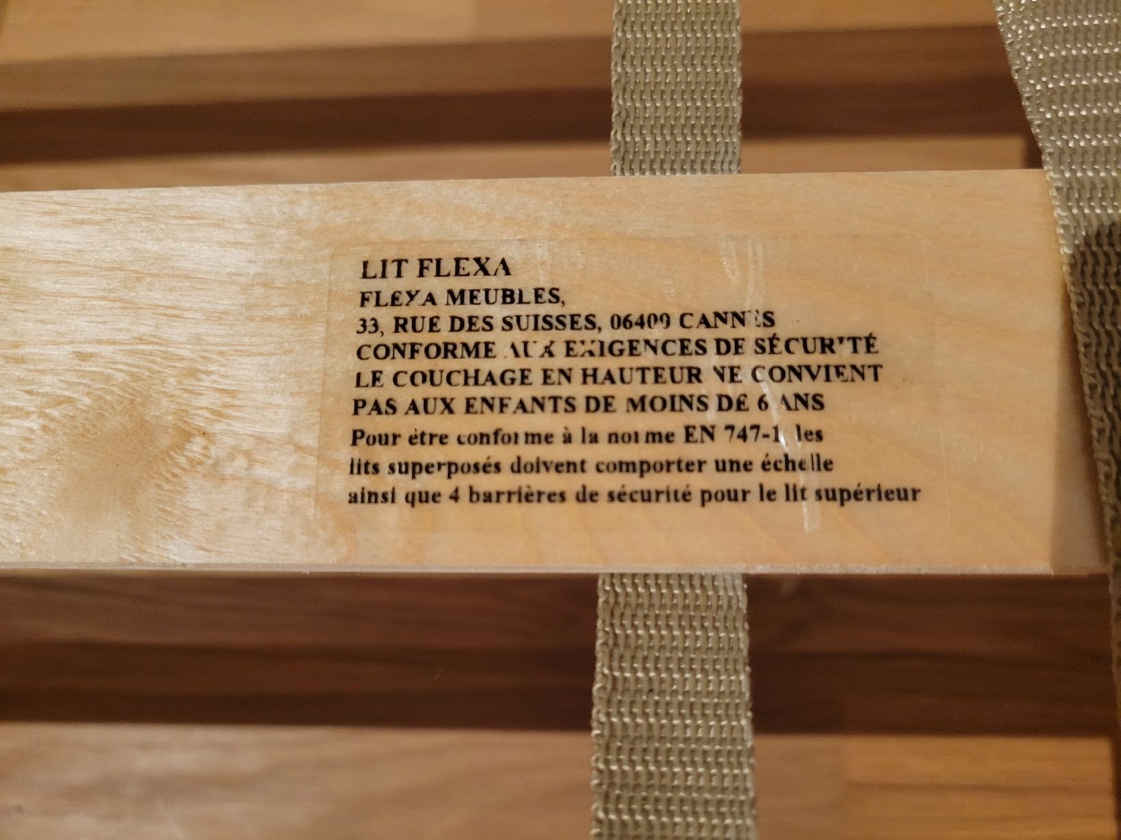 Letti: Halbhoch-Bett Flexa White 90×200 – Usato da Effretikon venduto da cake09 2