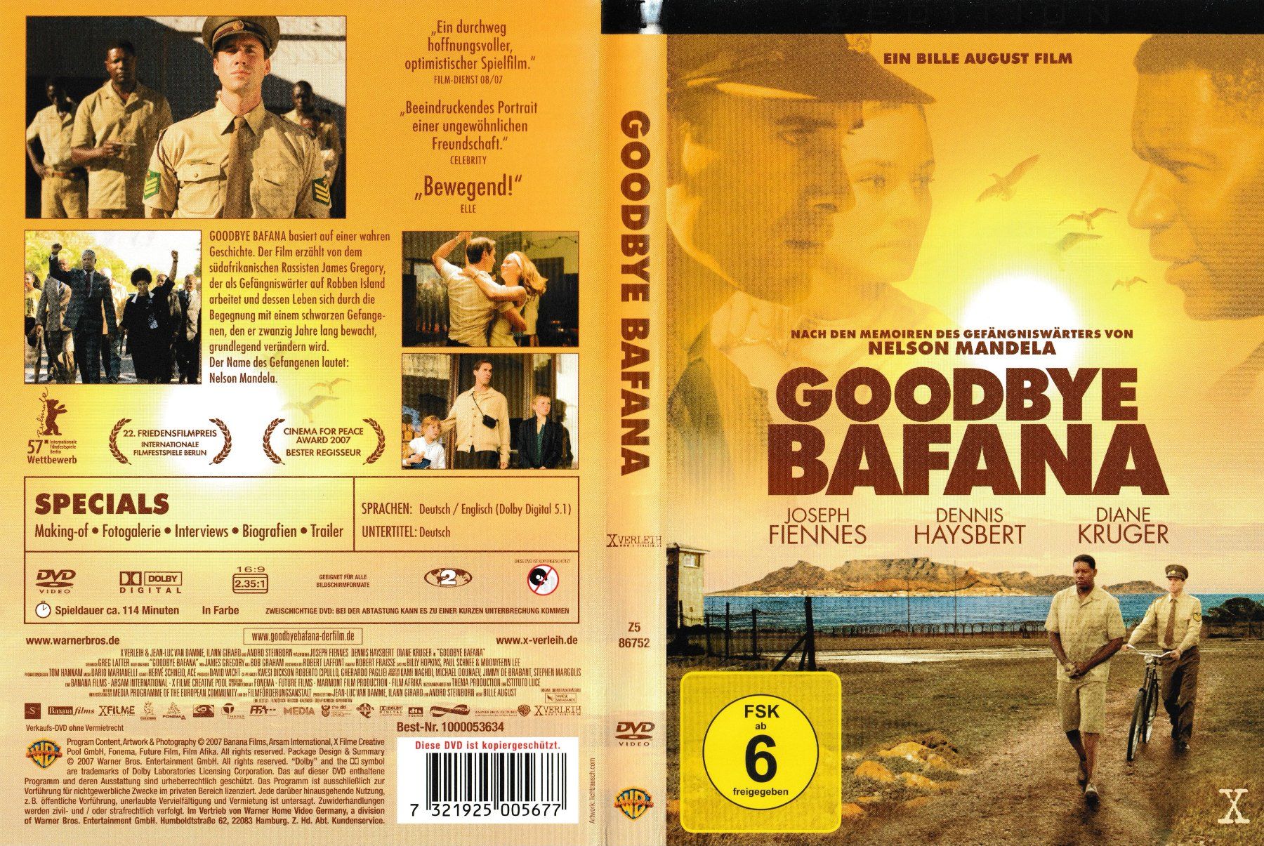 Tutti i DVDs: DVD - Goodbye Bafana – Usato da Langnau am Albis venduto da MediaRescuerKeLoX