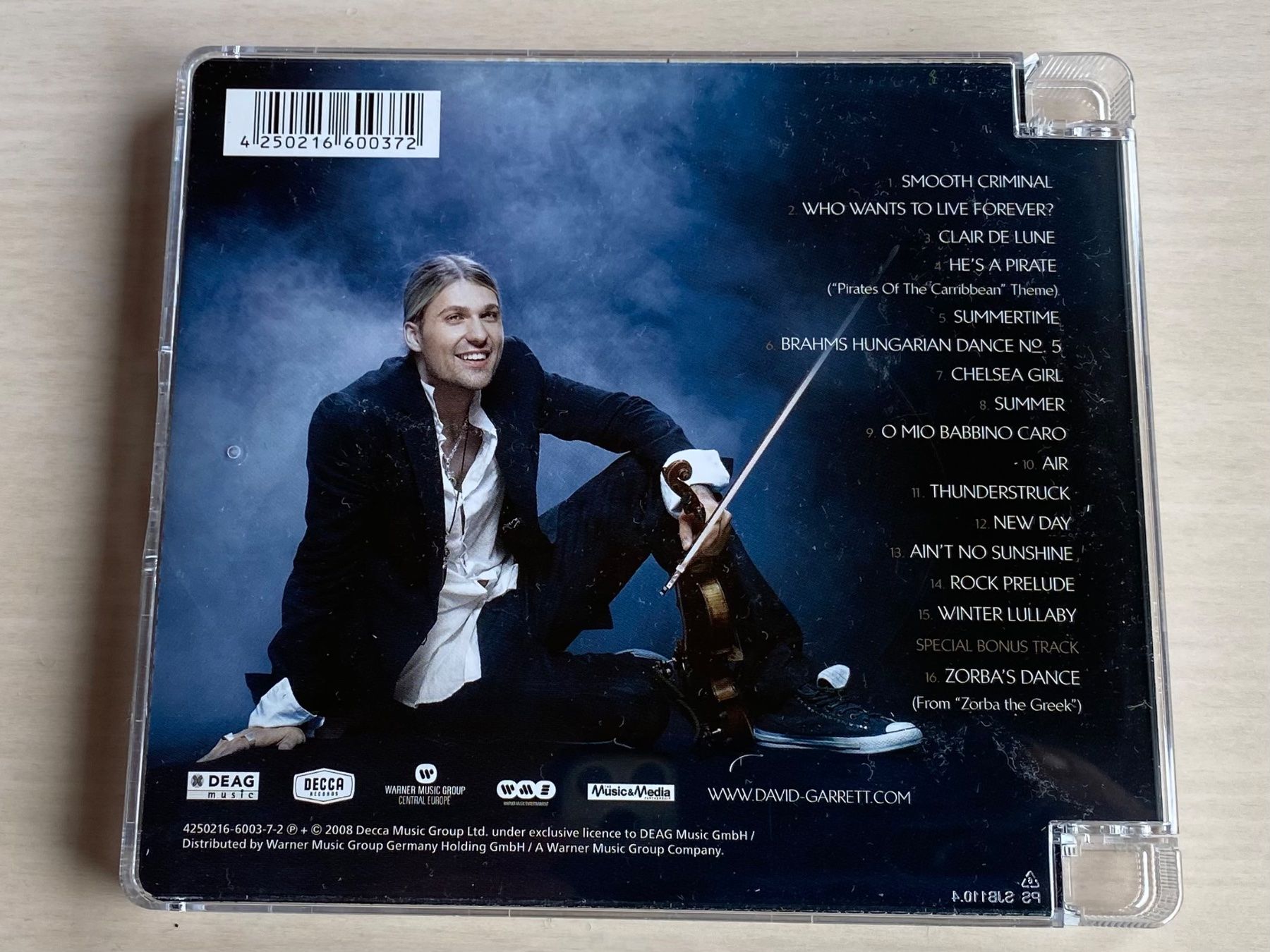 CDs: David Garrett - Encore – D'occasion à Oberried Brienz par Chyara 1