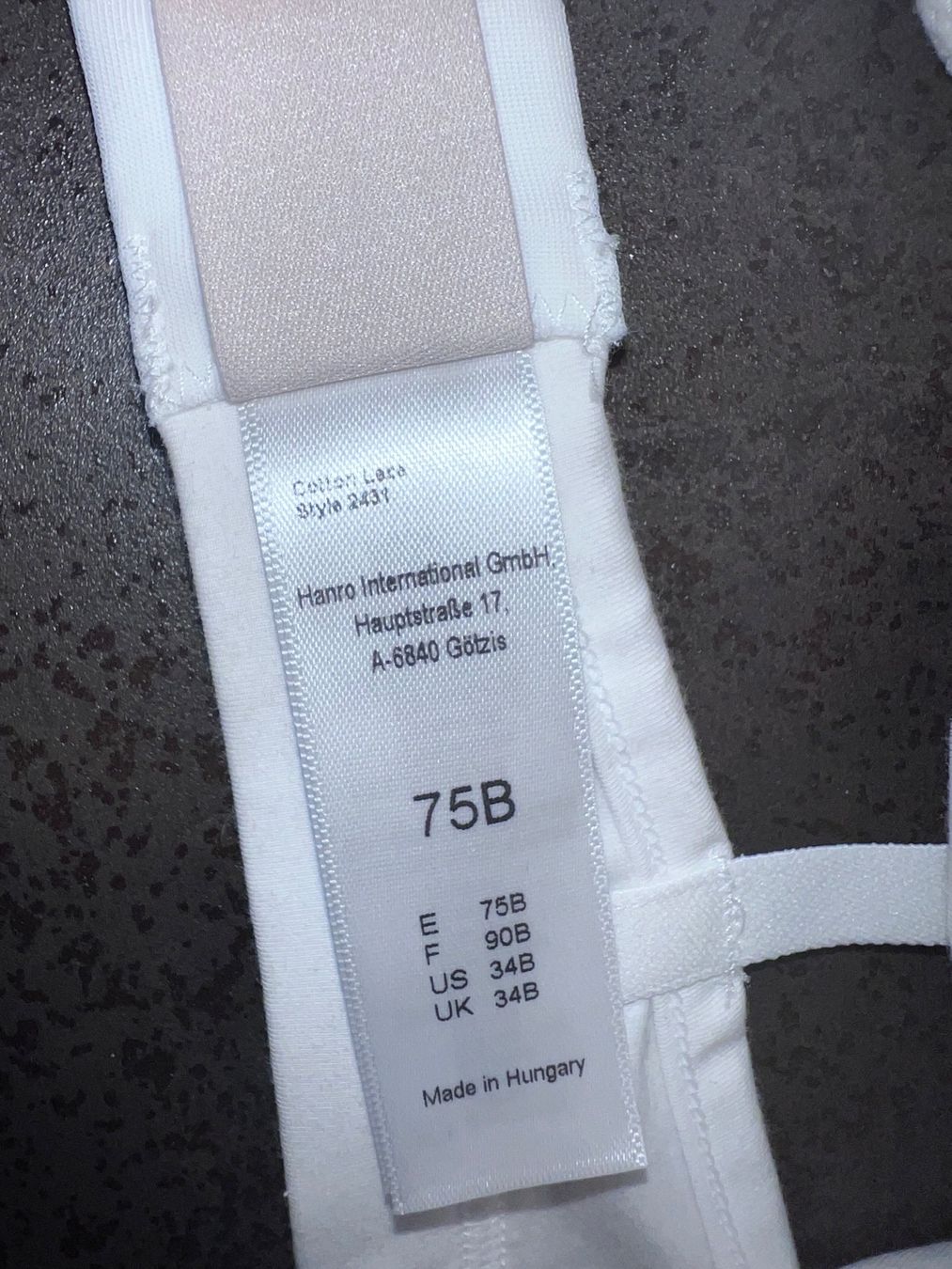Hanro Altra biancheria intima: BH HANRO 75B neu – Nuovo (secondo la descrizione) da Dornach venduto da samuti 1