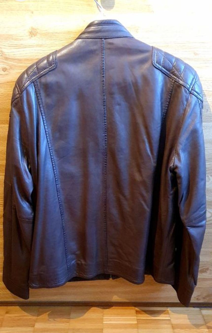 Giacche: Ross & Cole Lederjacke braun Grösse 52 – Nuovo (secondo la descrizione) da Tann venduto da Eskaton77 1