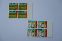 1997 Sondermarken SBK 920 - 921 4er-Blocks ET