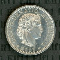 CHF___0.20 2005 vz+ 20 Rappen