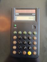 Braun Taschenrechner Solar  Dieter Rams Design
