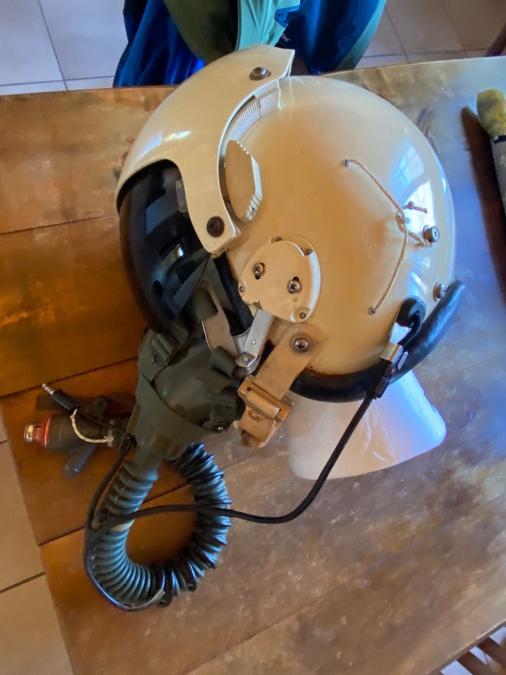 Casques & visières: Pilotenhelm Luftwaffe Aviatik – D'occasion à Buochs par snowman07 4